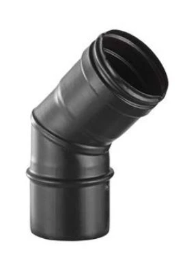 BOFILL - COLZE VITRIFICAT 45º NEGRE MATE D-120 MM. CVNM45120