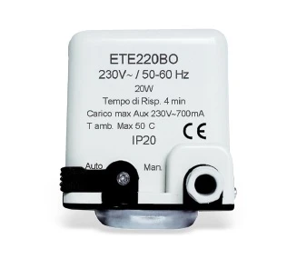 WATTS - ETE220 ACTUADOR ON/OFF 230V S/MICRO.