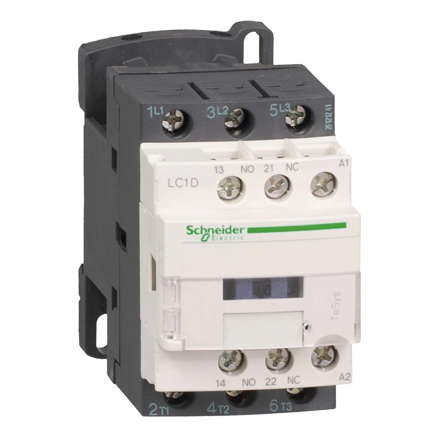 SCHNEIDER - CONTACTOR 9A 1NA/1NC 24V 50/60HZ