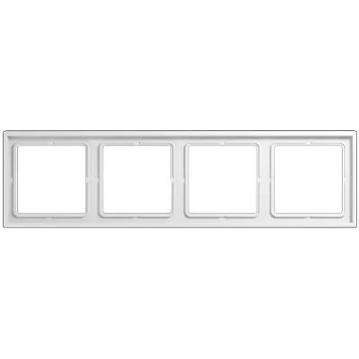 JUNG - MARC 4 ELEMENTS BLANC ALPI REF. LS984WW