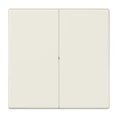 JUNG - TECLA DOBLE BLANCO MARFIL