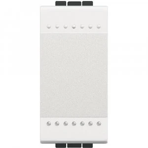 BTICINO - LIVING LIGHT  INTERRUPTOR 1P 16A 1M BL. REF. N4001