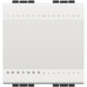 BTICINO - LIVING LIGHT COMMUT. 1P 16A 2MOD.BLANC  R.N4003M2A