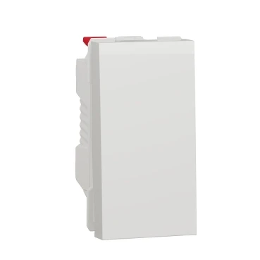 SCHNEIDER - NEW UNICA INTERRUPTOR 1 MODUL POLAR BLANC