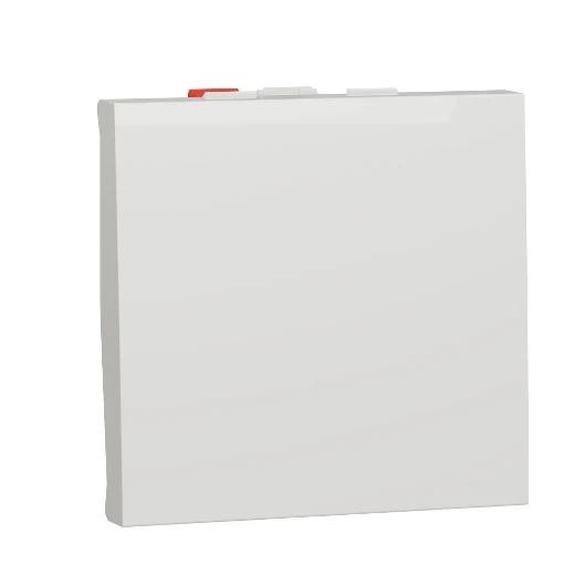 SCHNEIDER - NEW UNICA COMMUTADOR 2 MODULS POLAR BLANC