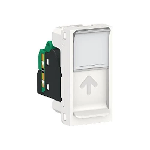 SCHNEIDER - NEW UNICA TOMA RJ45 1 MODULO UTP CAT5 POLAR