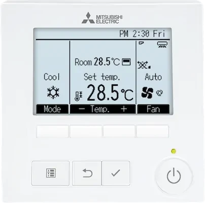 MITSUBISHI - MELANS COMANDAMENT PAR-40MMA DELUXE AMB PROGRAMADOR SETMANAL