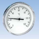 WATTS - TERMOMETRE BIM.D-50 0-120ºC A/VAINA 5CM