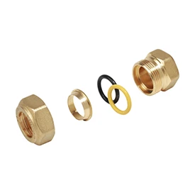 GIACOMINI - RACORD FEMELLA RECTE 3/8X10 R-180F
