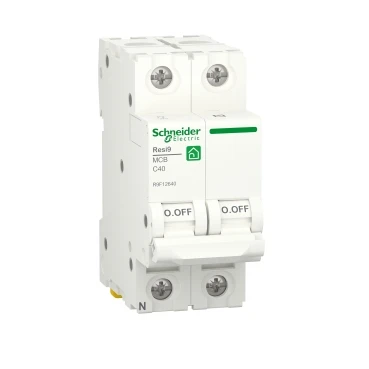 SCHNEIDER - RESI9 INTERRUPTOR AUTOMATIC 1P+N 40A CORBA C 230V 6000V