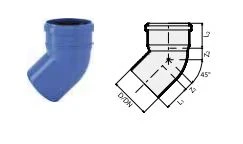 ITALSAN - COLZE 45º PP INSONORITZAT TRIPLUS Ø250MM