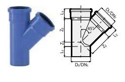 ITALSAN - DERIVACIÓ 45º PP INSONORITZAT TRIPLUS Ø32MM