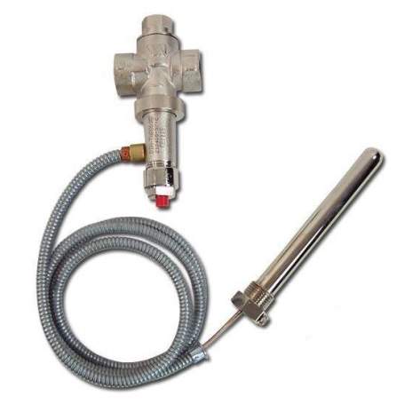 WATTS - STS20 SECURFLUX VAL. DESCARREGA TERMICA 3/4" CAPILAR 1300MM