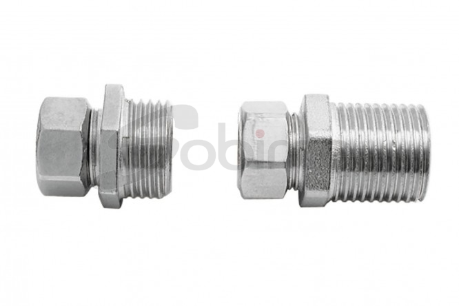 METALL - CONJUNTO MACHO MONOBLOQUE 1/2"X3/8" LARGO