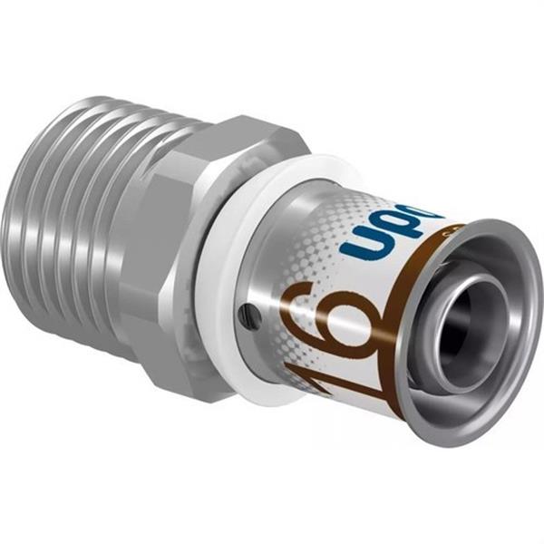 UPONOR - UNIPIPE RACORD FIXE MASCLE D-16-1/2" MULTICAPA