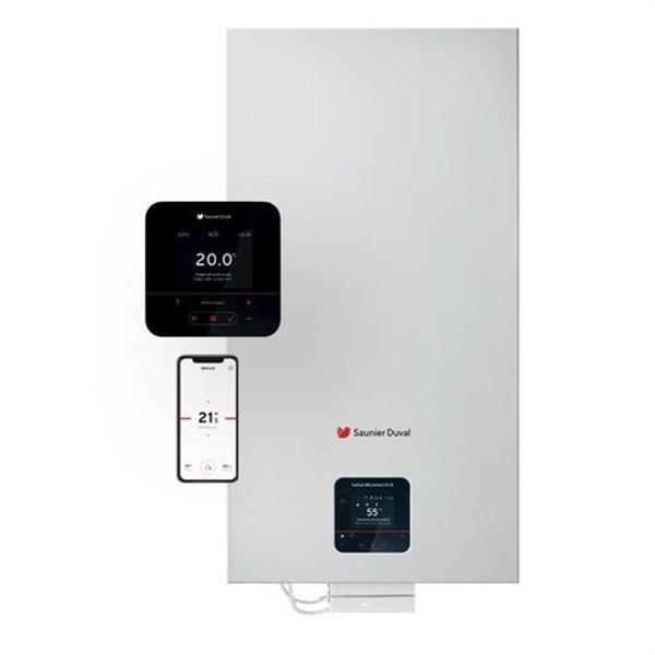 SAUNIER DUVAL - CALDERA ISOFAST H CONDENS 36 + MIPRO SENSE RADIO + KIT SORTIDA