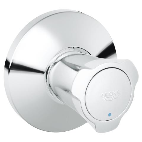 GROHE - COSTA-L LLAVE DE PASO PARTE EXTERIOR INDICADOR AZUL CROMADO