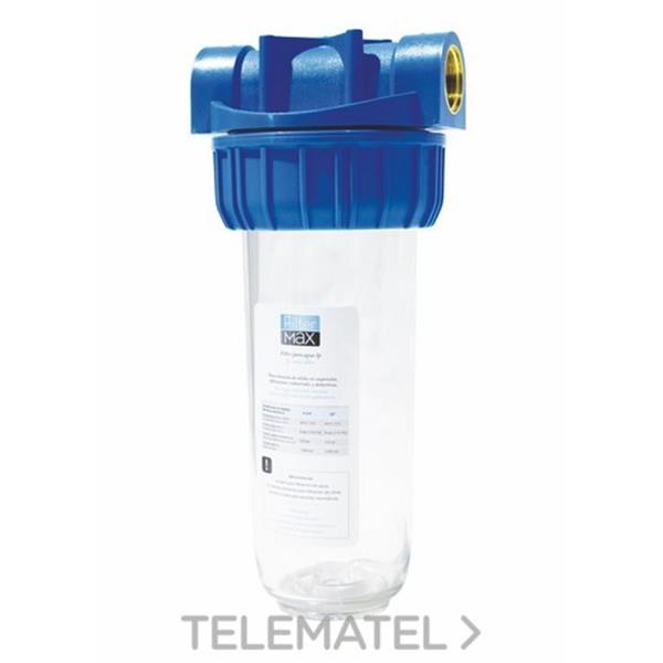 WATERFILTER - PORTACARTUTX 3 PECES 1" ALTURA 9 3/4"