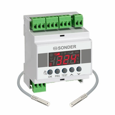 SONDER - ALLEGRO 400 RAIL CENT. SOLAR 2 RELE 12A 2PTC