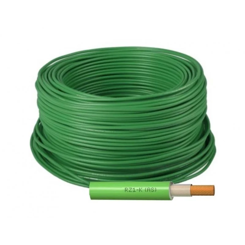 CABLE - MTS. ROTLLE MANGUERA LLIURE HALOG. RZ1-K CPR VERD 3G1.5