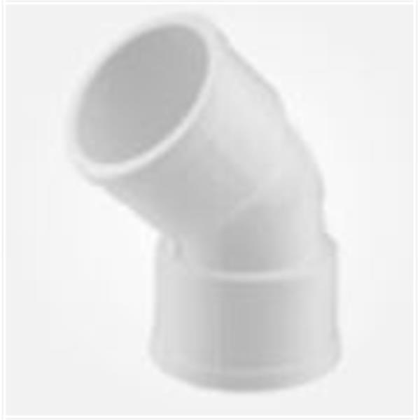 PVC - COLZE EVACUACIO 45º F-F D-50 BLANC