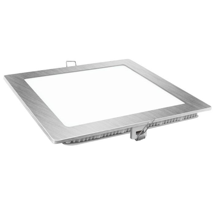 MATEL - DOWNLIGHT LED QUADRAT PLATA 15W NEUTRA 23649