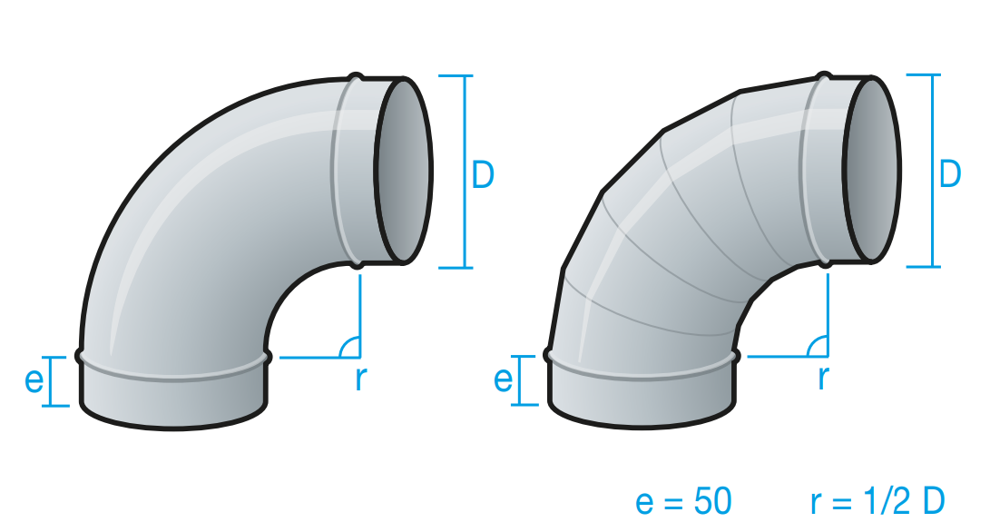 XEMENEIA - GALVA CODO 90º D-300