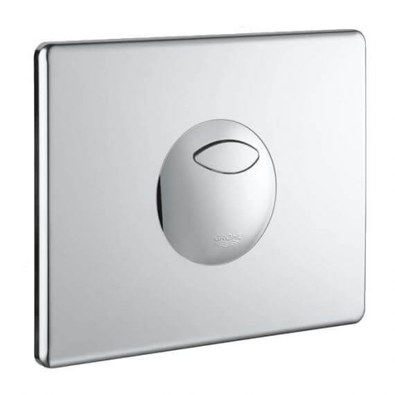 GROHE - ESCUDO SKATE DUAL FLUSH BOTÓN CROMO