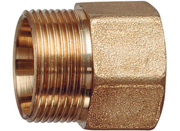 FAR - RACORD SIMPLE HEMBRA 1/2" LATON