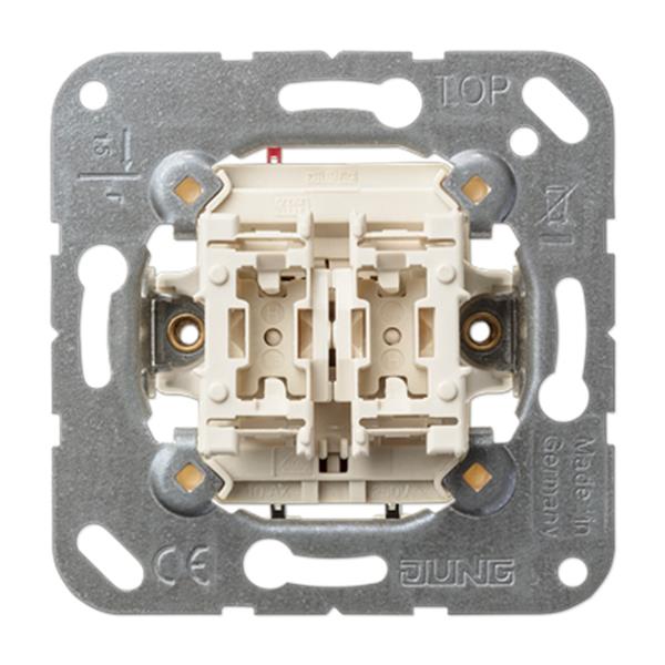 JUNG - MECANISME DOBLE INTERRUPTOR 10AX/250V