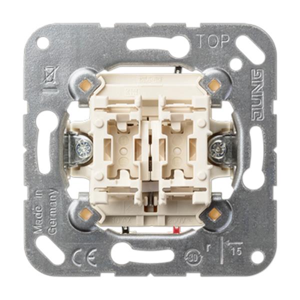 JUNG - MECANISME INTERRUPTOR UNIPOLAR P/PERSIANA 10AX/250V