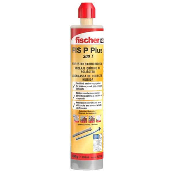 FISCHER - ANCLAJE QUÍMICO FIS PLUS 300 T 300ML