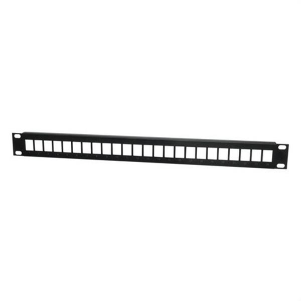 TELEVES - PANELL RACK 19" 1U 24 CONNECTORS RJ45