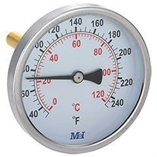 REGULACIO - TERMOMETRE BIMETALIC D-63 0-120ºC 1/2"