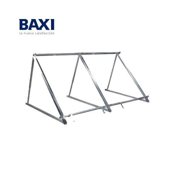 BAXI - SOPORTE 2 COLECTORES MÁXIM SOL 250/200 TECHO INCLINADO