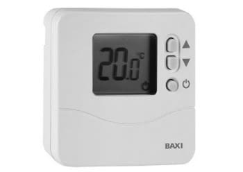 BAXI - TERMOSTAT AMBIENT A/CABLES TD-1200 DIGITAL NO PROGR.