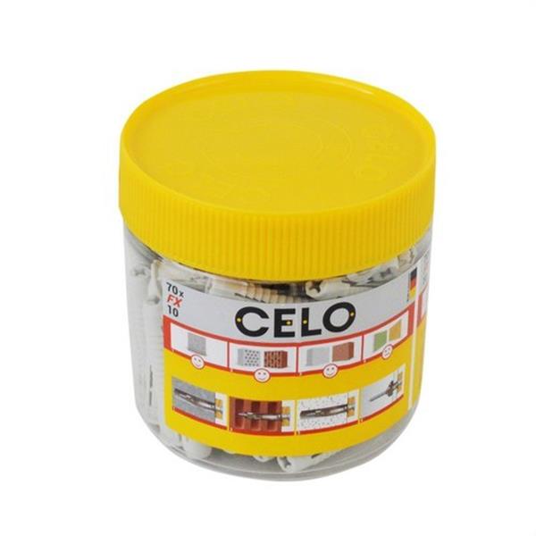 CELO - BOTE TACO NYLON D-10 GRIS (70U)