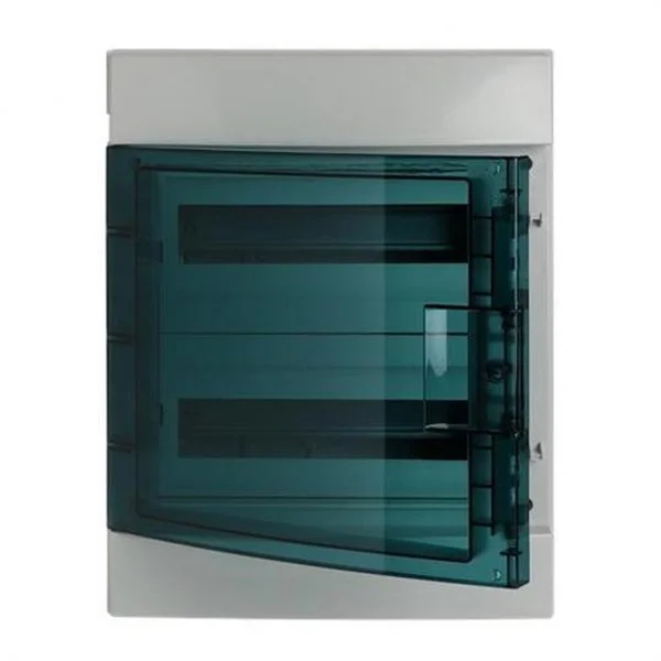 ABB - CAIXA SUPERFÍCIE MISTRAL IP65 24M 2F PORTA TRANSPARENT