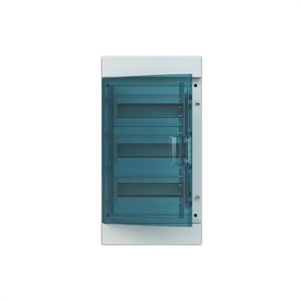 ABB - CAIXA SUPERFÍCIE MISTRAL IP65 36M 3F PORTA TRANSPARENT