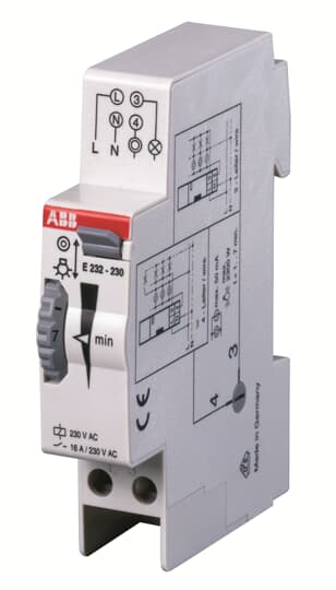 ABB - MINUTERO ESCALA E-232/230 ELECTROMECÁNICO 1-7 MINUTOS view 2