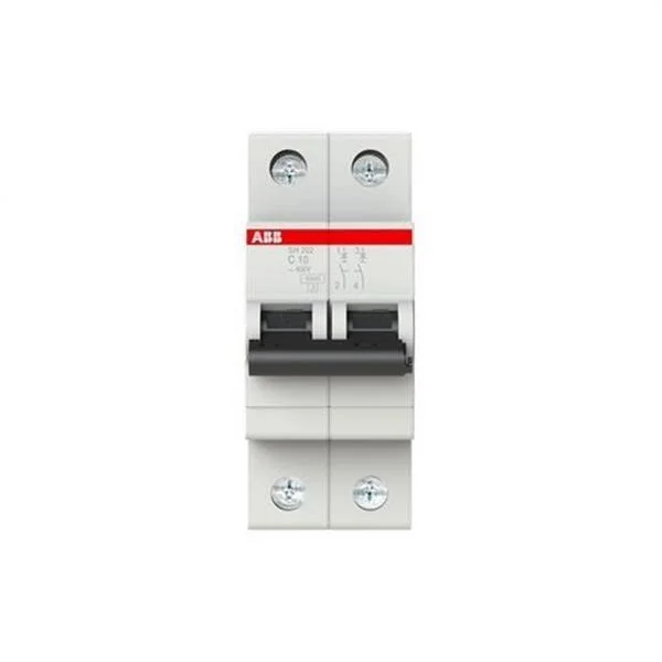 ABB - INTERRUPTOR AUT. MAGNETOTÈRMIC SH-201-C10NA 1P+N 10A C 6KA