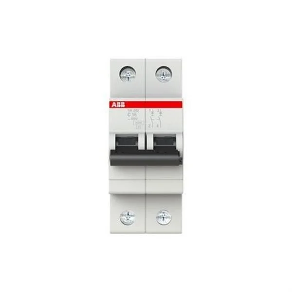 ABB - INTERRUPTOR AUT. MAGNETOTÈRMIC SH-201-C16NA 1P+N 16A C 6KA