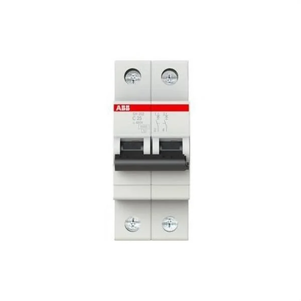 ABB - INTERRUPTOR AUT. MAGNETOTÈRMIC SH-201-C25NA 1P+N 25A C 6KA