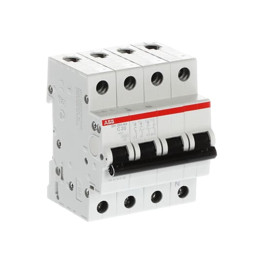 ABB - INTERRUPTOR AUT. MAGNETOTÉRMICO SH-203-C20NA 3P 20A C 6KA