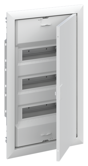 ABB - ARMARIO EMPOTRAR UK636K IP30 36 MÓDULOS 3F PUERTA METÁLICA S/REGLA