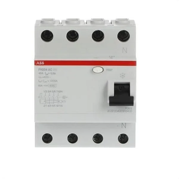 ABB - INTERRUPTOR DIFERENCIAL FH-204AC-40/0,3 4P 40A AC 300MA