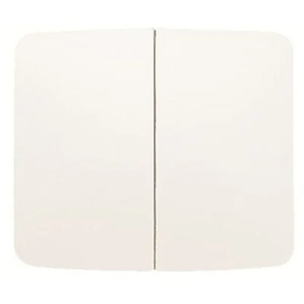 NIESSEN - ARCO TECLA DOBLE INTERRUPTOR CONMUTADOR BLANCA