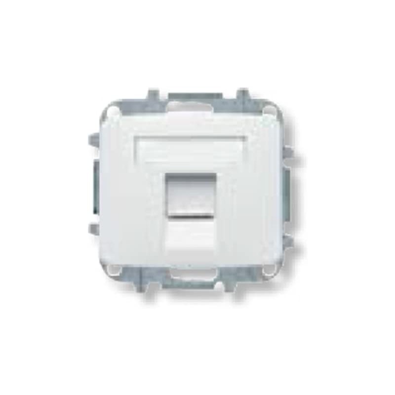 NIESSEN - ARQUEO TAPA 1 CONECTOR TELÉFONO/INFORMÁTICO A/PERSIANA BLANCO