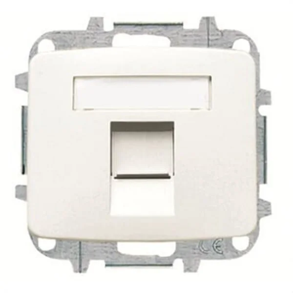 NIESSEN - ARQUEO TAPA 1 CONECTOR TELÉFONO/INFORMÁTICO A/PERSIANA BLANCO