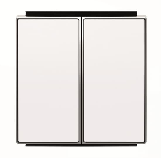 NIESSEN - SKY TECLA DOBLE INTERRUPTOR/COMMUTADOR BLANC